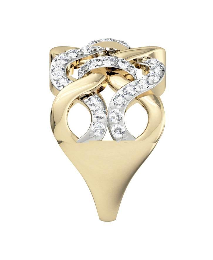 Intricate Diamond Band - Jewelslane