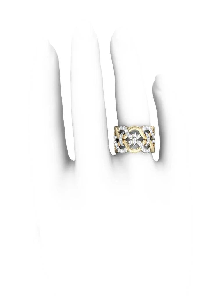 Intricate Diamond Band - Jewelslane
