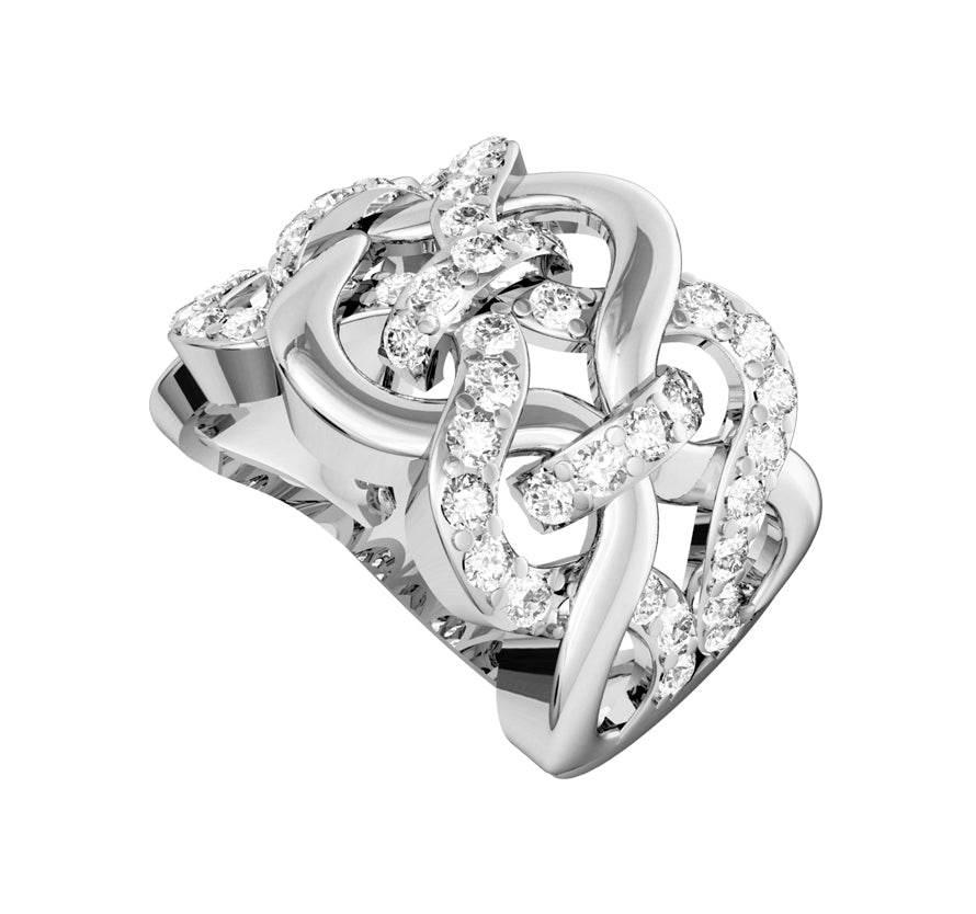 Intricate Diamond Band - Jewelslane