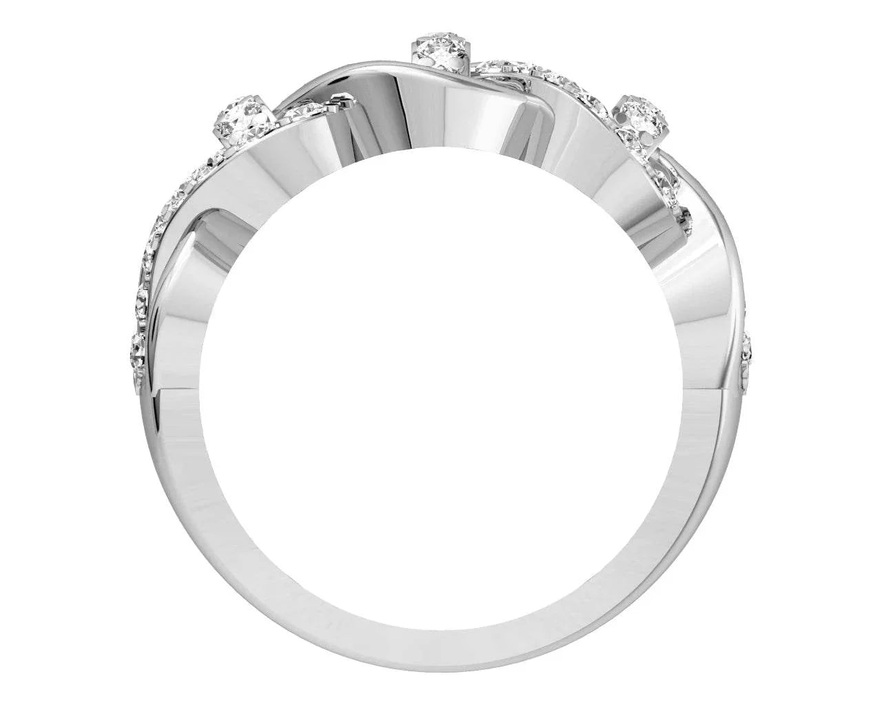 Intricate Diamond Band - Jewelslane