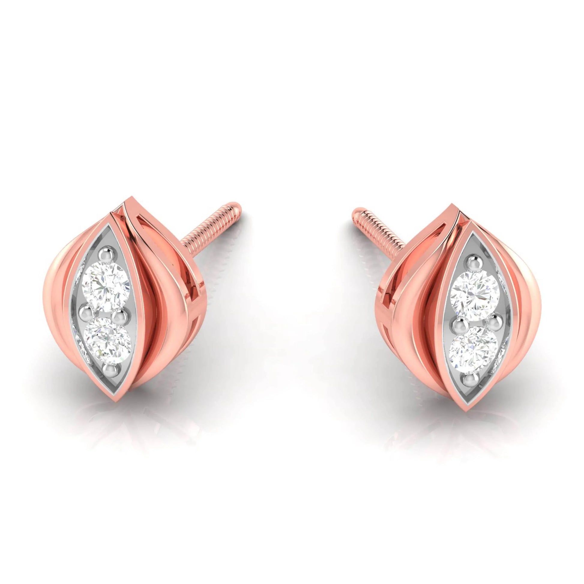 Kandy Diamond Studs in 14k Gold - Jewelslane