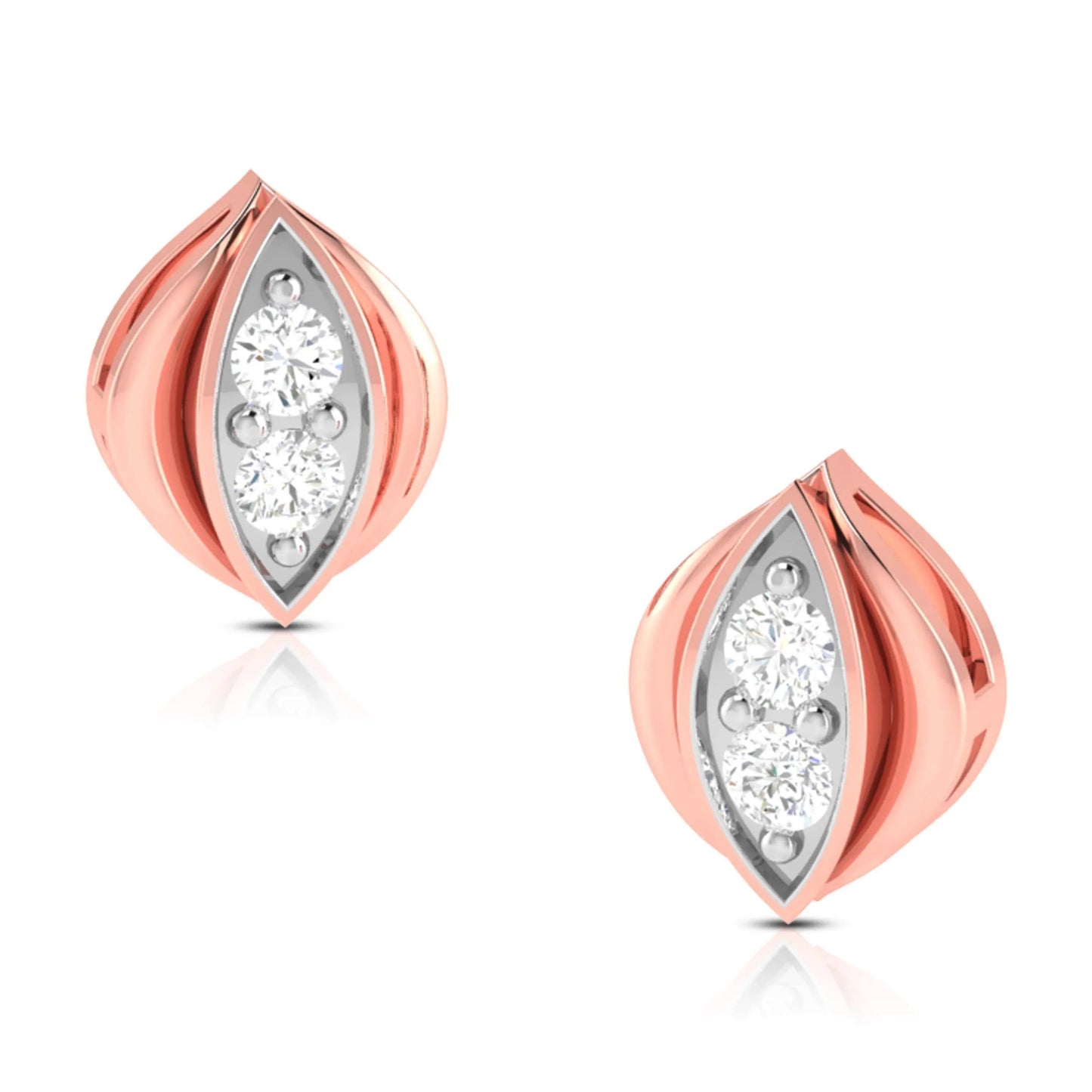 Kandy Diamond Studs in 14k Gold - Jewelslane