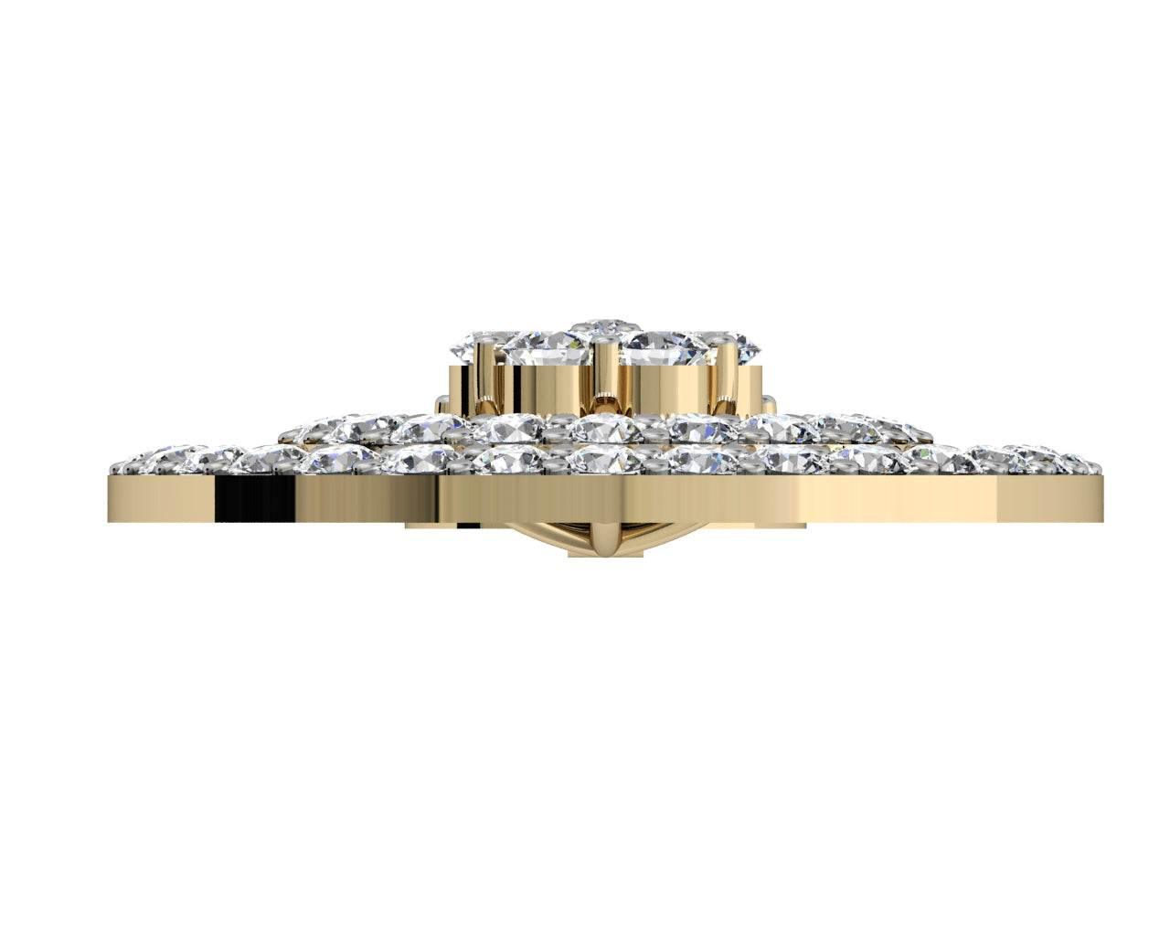 Kira Radiant Diamond Pendant - Jewelslane