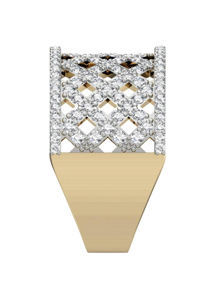 Latticework Diamond Band - Jewelslane