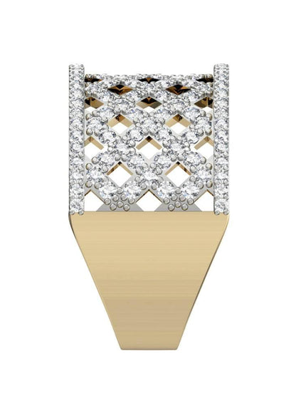 Latticework Diamond Band - Jewelslane