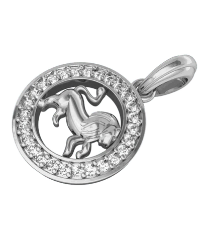 Leo Charm in Silver - Jewelslane