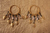 Gold Earrings with Rose Quarts - Jewelslane