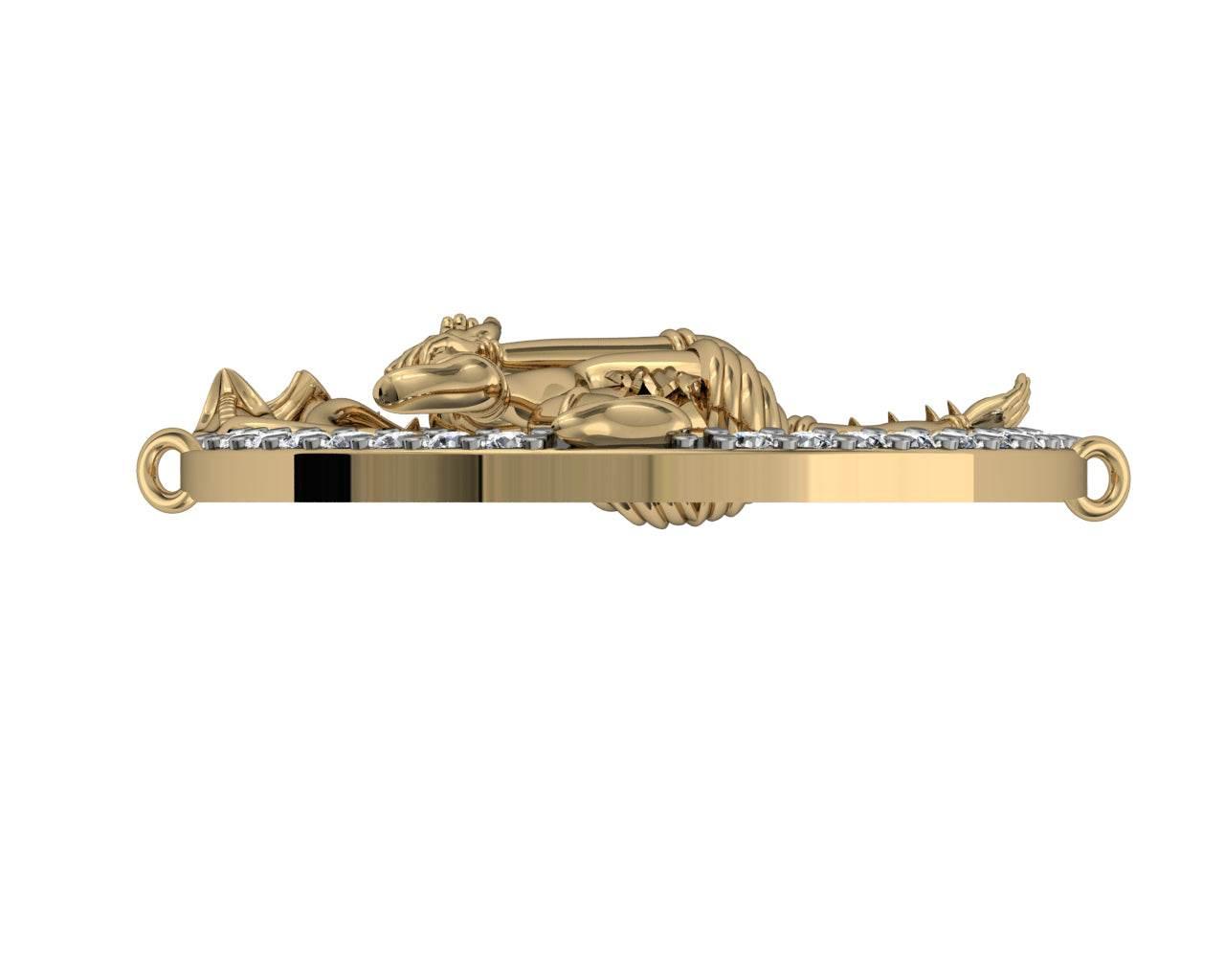 Nataraj Bracelet in Gold - Jewelslane