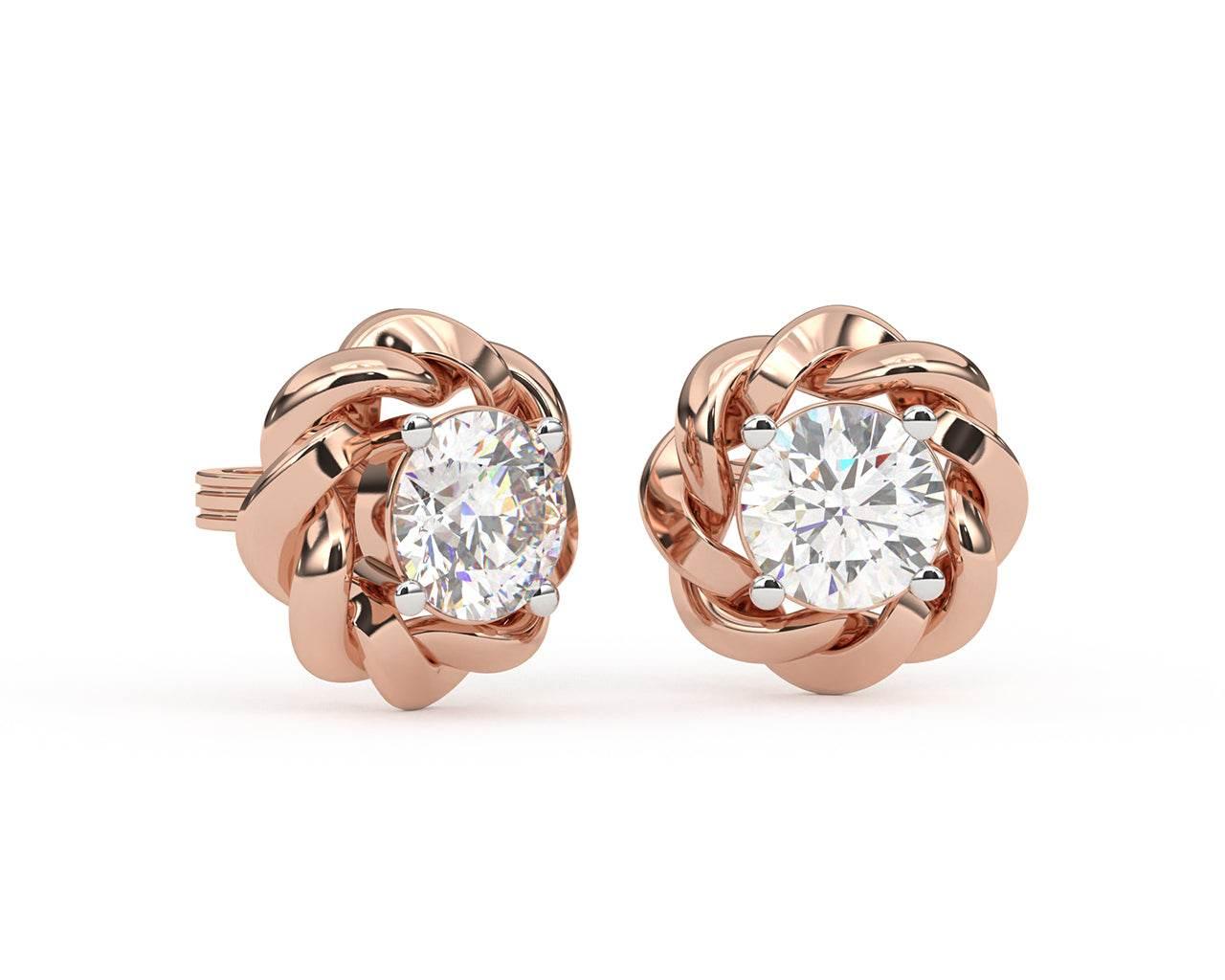 Olivia Diamond Earring in 14k Gold – Jewelslane
