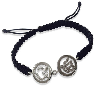 Om Ik Onkar Diamond Bracelet - Jewelslane