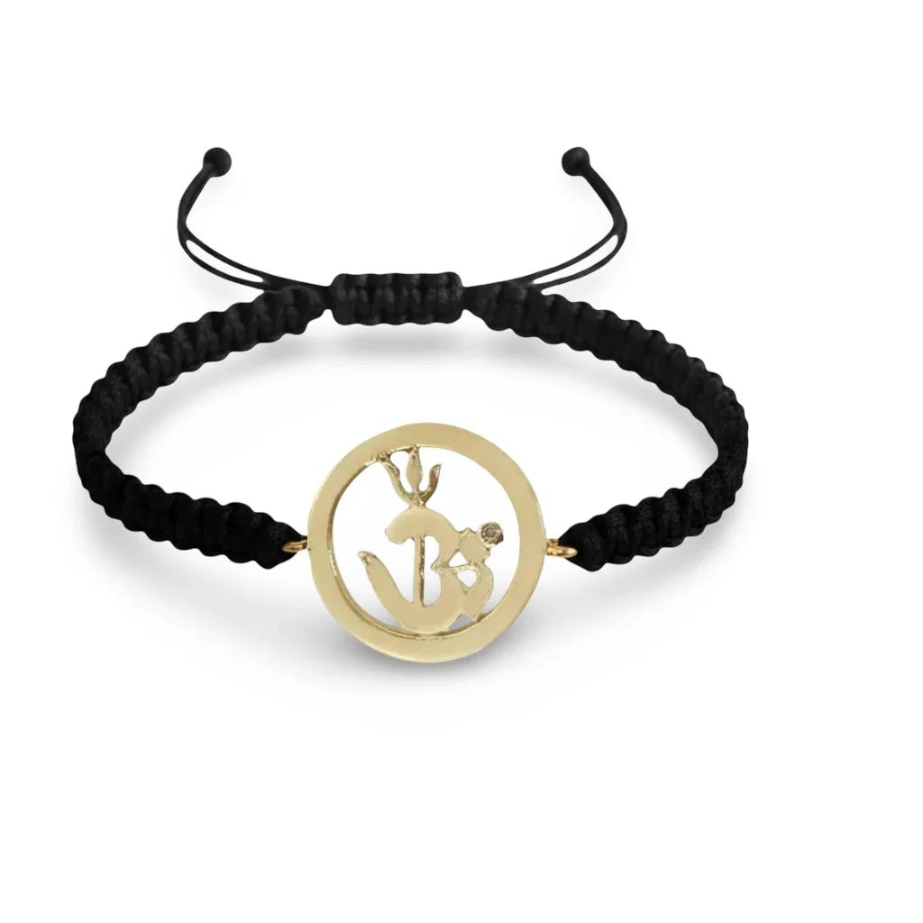 Om Shakti in Gold - Jewelslane