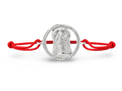 Tirupati Balaji Border Diamond Bracelet - Jewelslane