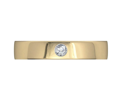 Sarvesh Single Diamond Band - Jewelslane