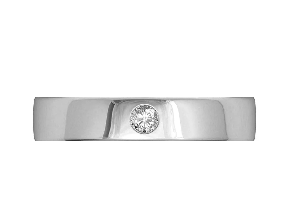 Sarvesh Single Diamond Band - Jewelslane