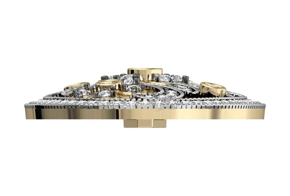 Stylish diamond Pendant - Jewelslane