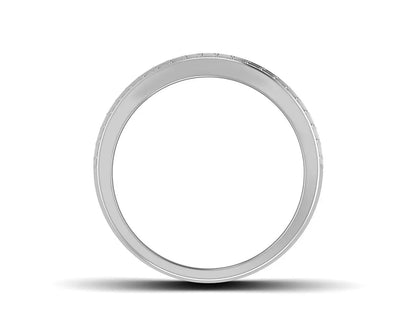 Veola Wide diamond Band in 18k gold - Jewelslane