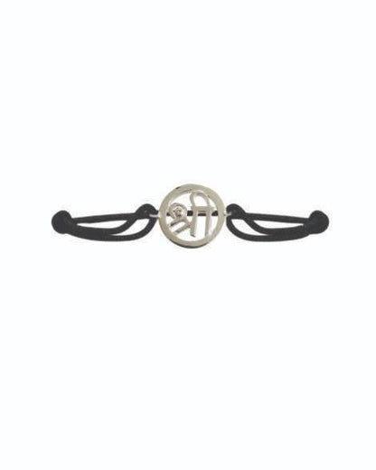 SRI bracelet in silver with diamond - Jewelslane