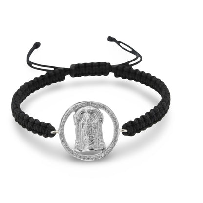 Tirupati Balaji Border Diamond Bracelet - Jewelslane