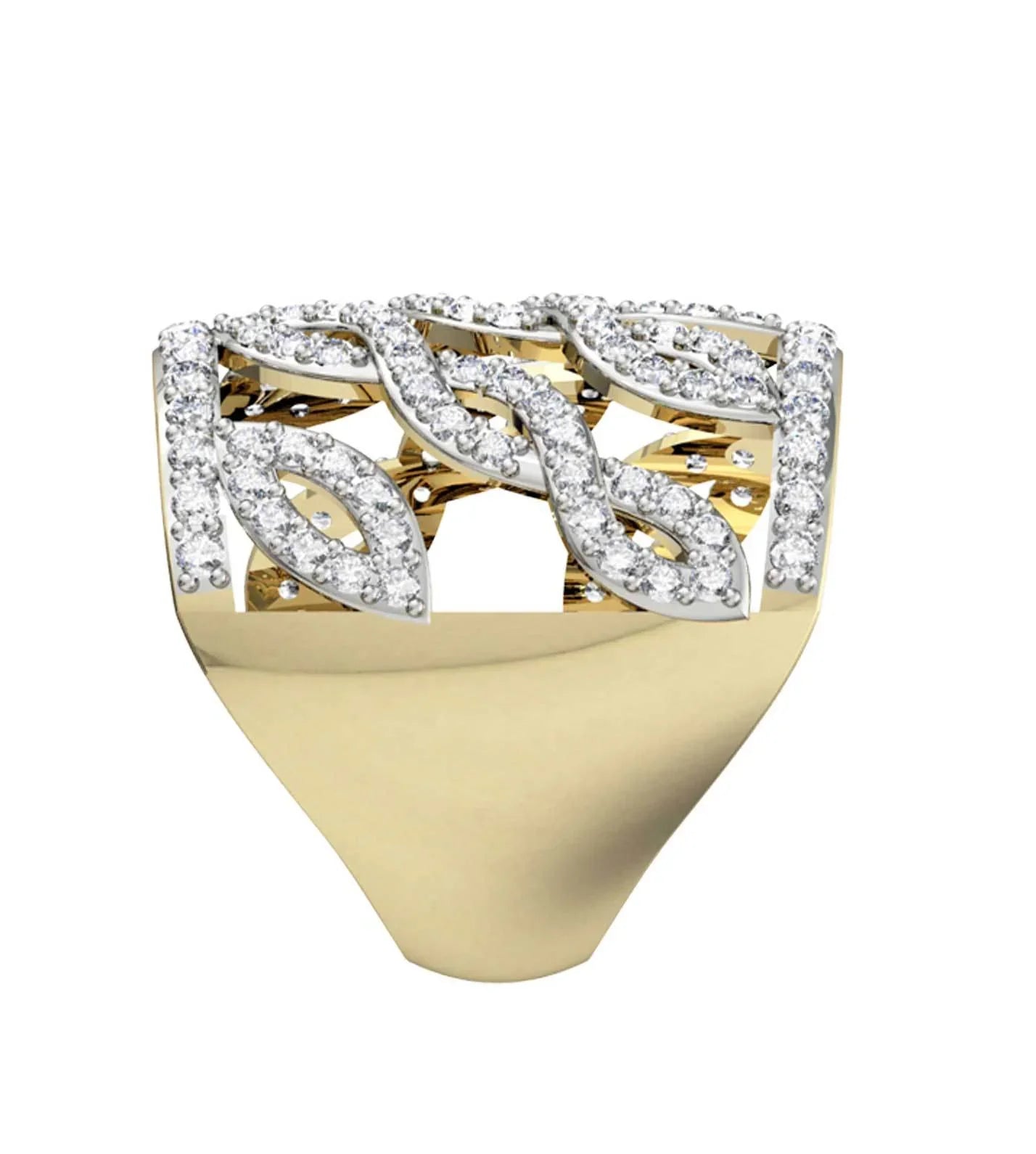 Wide Diamond Gift Band - Jewelslane