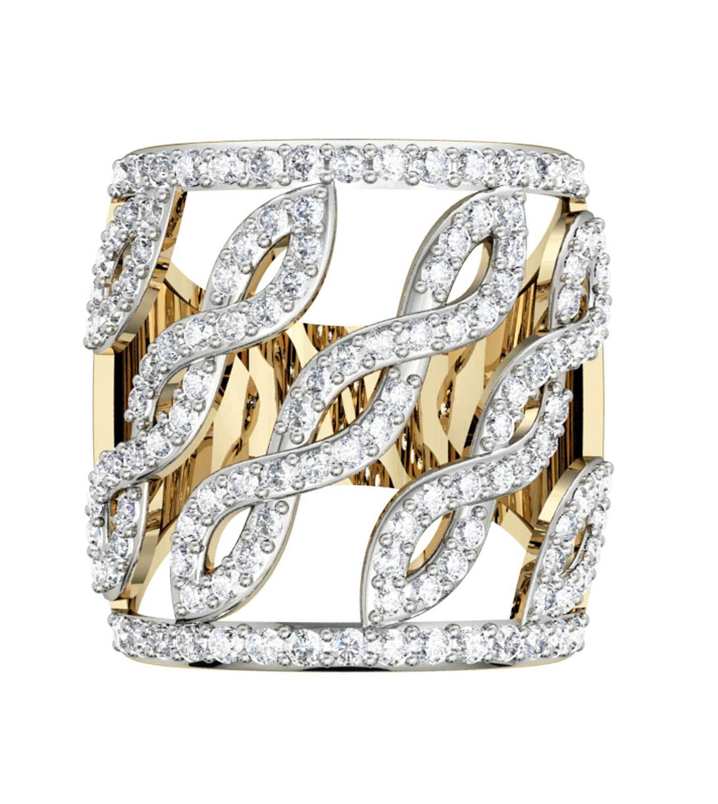 Wide Diamond Gift Band - Jewelslane