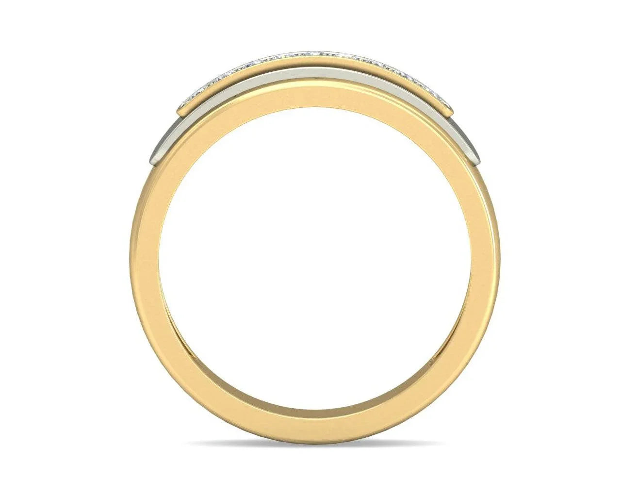 Aarush Men’s Diamond Band - Jewelslane