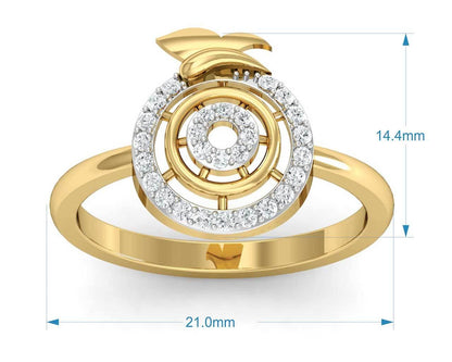 Aditri Daily Wear Diamond Pendant Set - Jewelslane