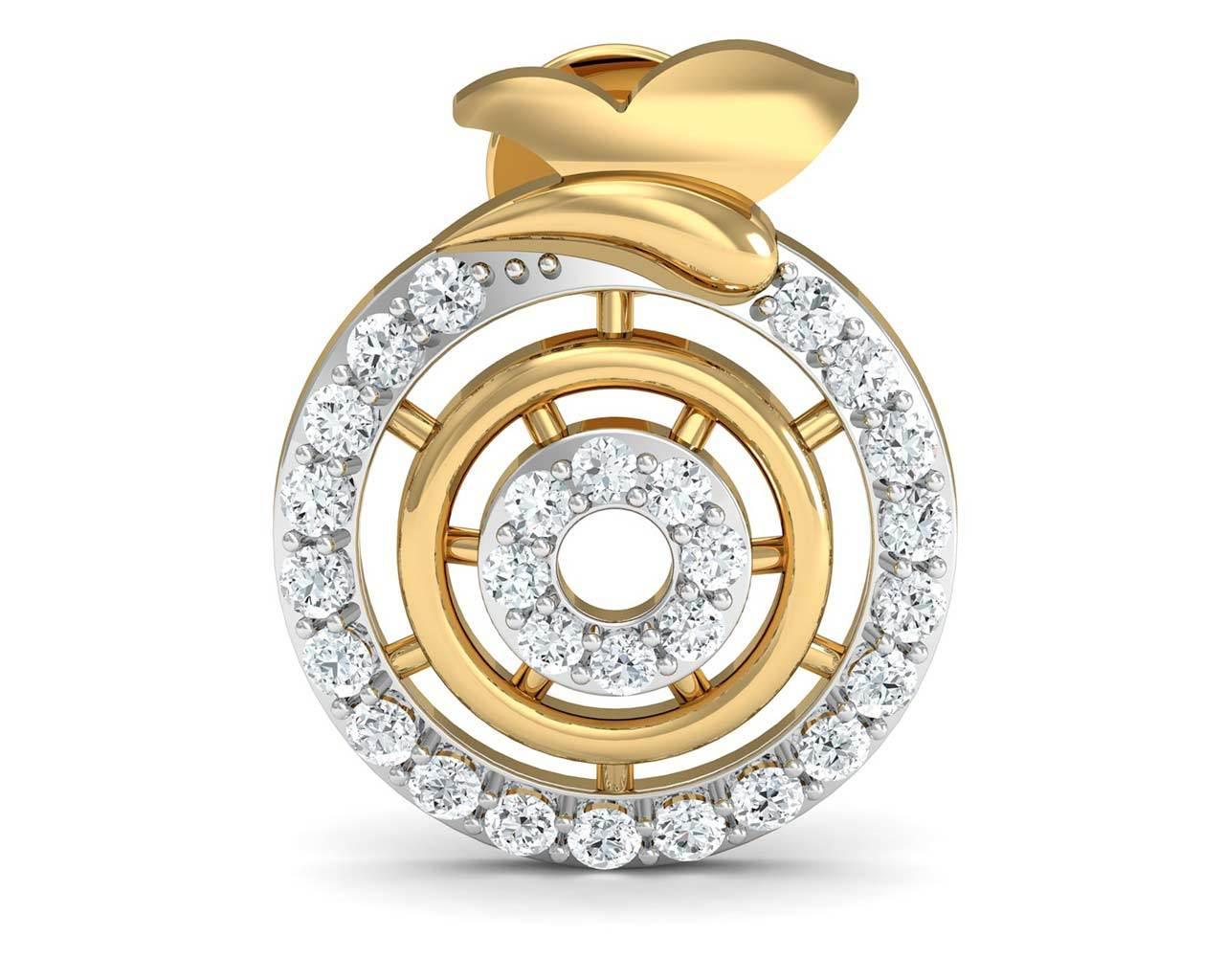 Aditri Daily Wear Diamond Pendant Set - Jewelslane