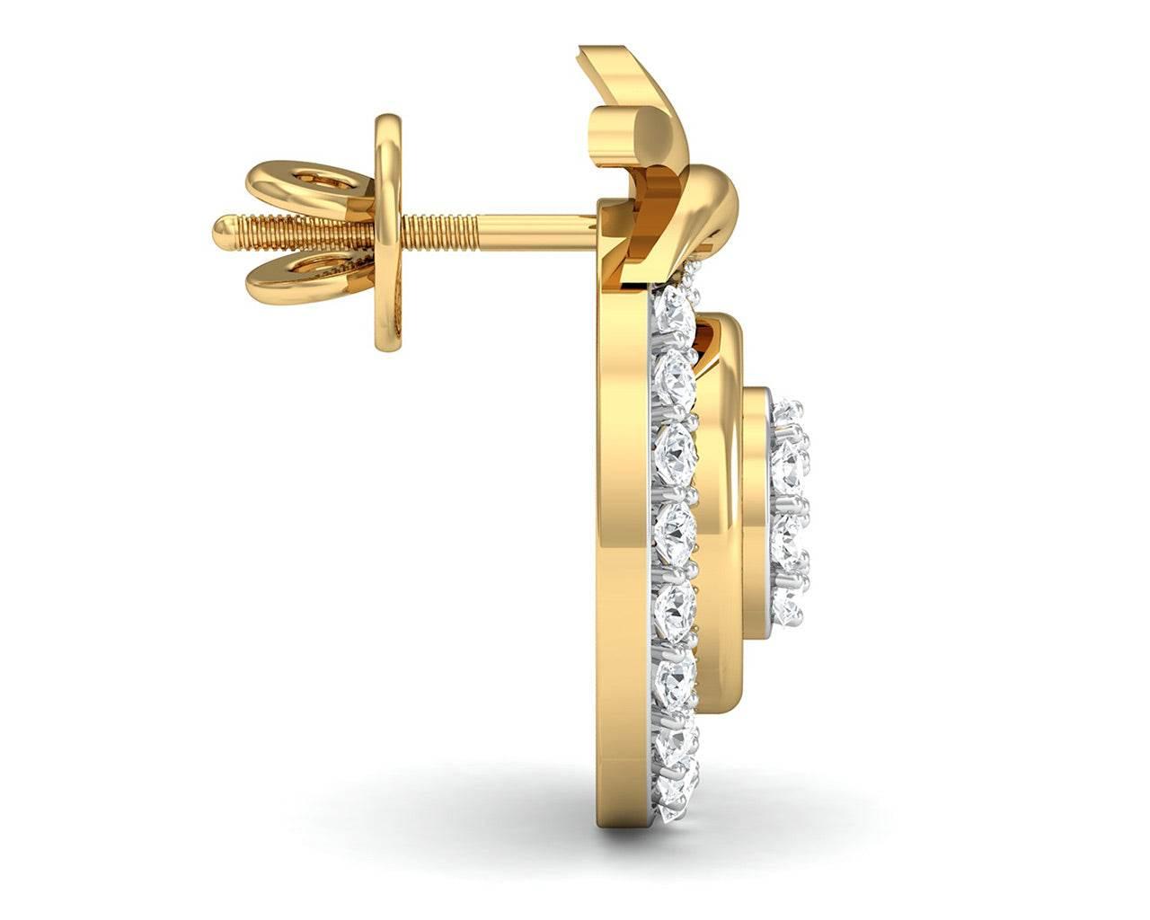 Aditri Daily Wear Diamond Pendant Set - Jewelslane