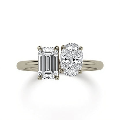 Adra Lab Diamond Solitaire ring - Jewelslane