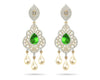 Adrika Emerald Diamond Earrings - Jewelslane