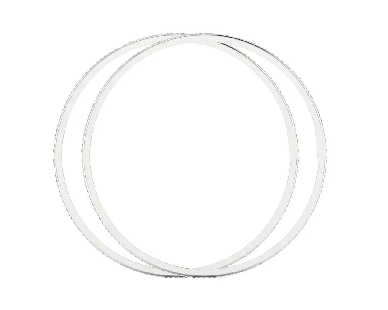 Alisha Ladies Bangles in 14k Gold - Jewelslane