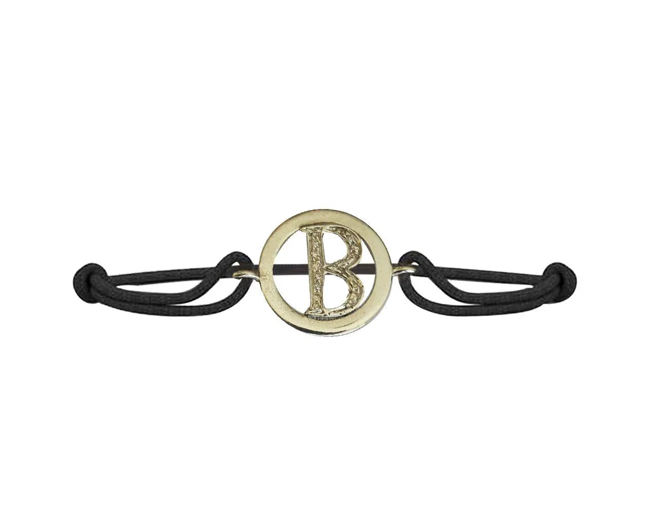 Alphabet Bracelet with Diamonds B - Jewelslane