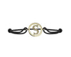 Alphabet S Bracelet in Silver with diamond - Jewelslane