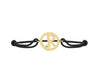Alphabet R Gold Bracelet - Jewelslane