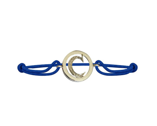 Alphabets Bracelet with Diamond C - Jewelslane