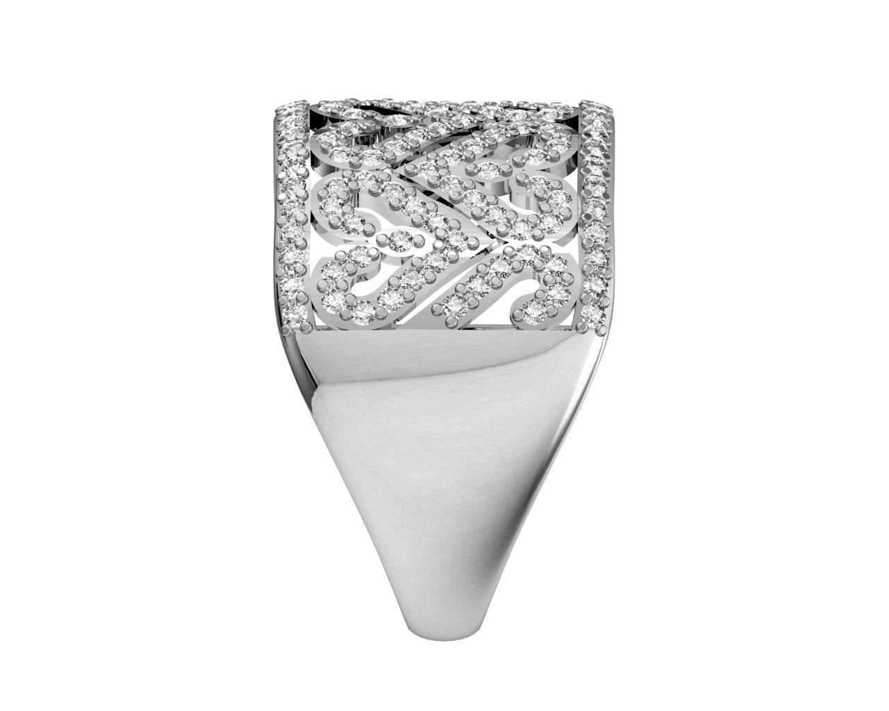 Amorous Hearts Diamond Band - Jewelslane