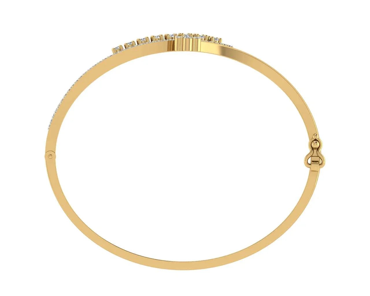 Anne diamond bracelet in 18k Gold - Jewelslane