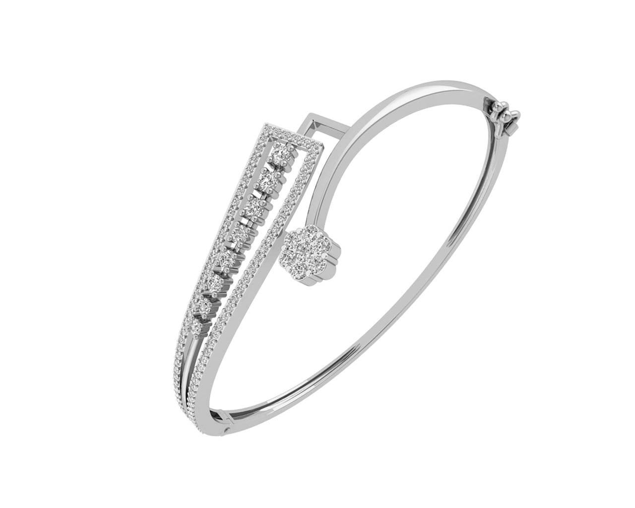 Anne diamond bracelet in 18k Gold - Jewelslane
