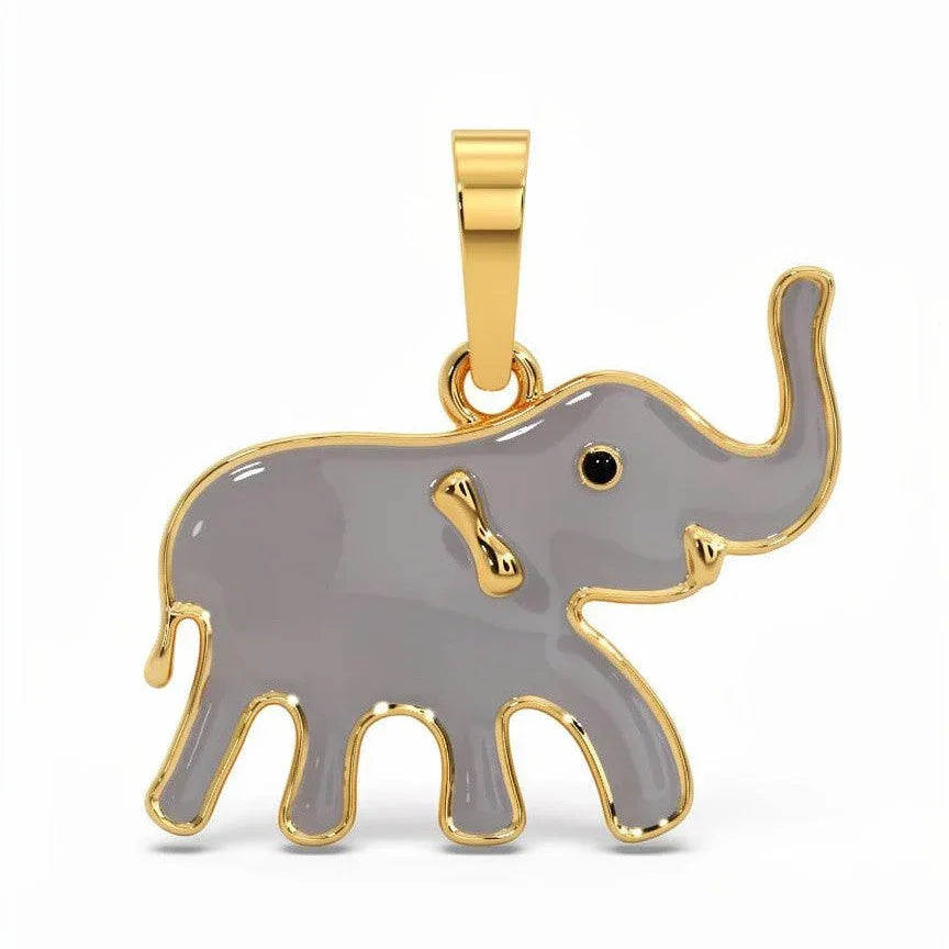 Baby Enamel Charm in gold | Jewelslane