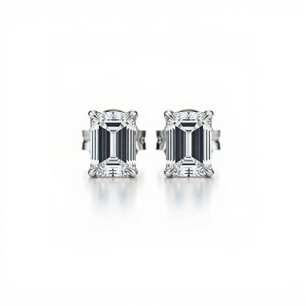Baby Lab Diamond Solitaire Earrings - Jewelslane