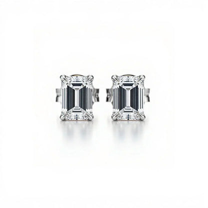 Baby Lab Diamond Solitaire Earrings - Jewelslane