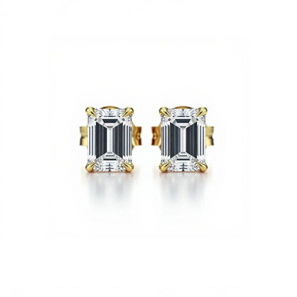 Baby Lab Diamond Solitaire Earrings - Jewelslane