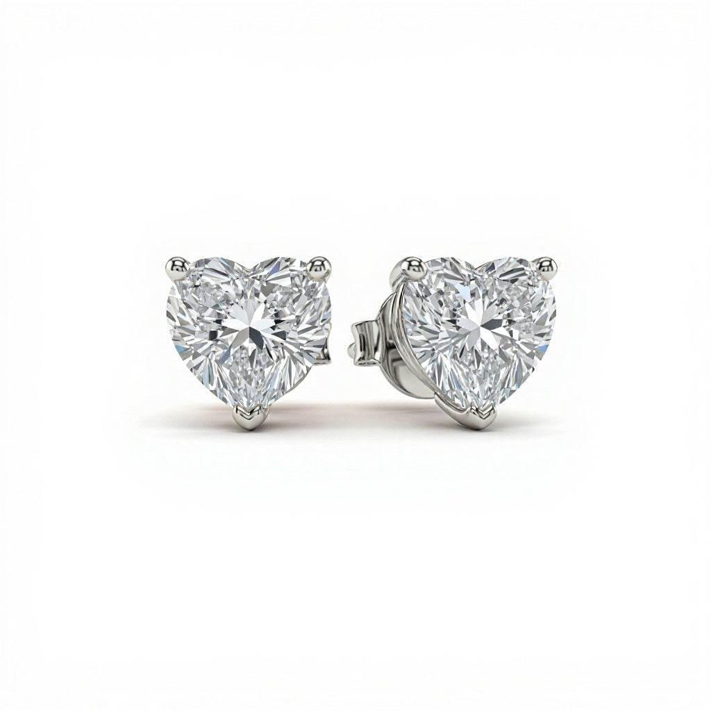 Baby Lab Diamond Solitaire Earrings - Jewelslane