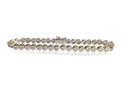 Bethina Diamond Look Tennis Bracelet - Jewelslane