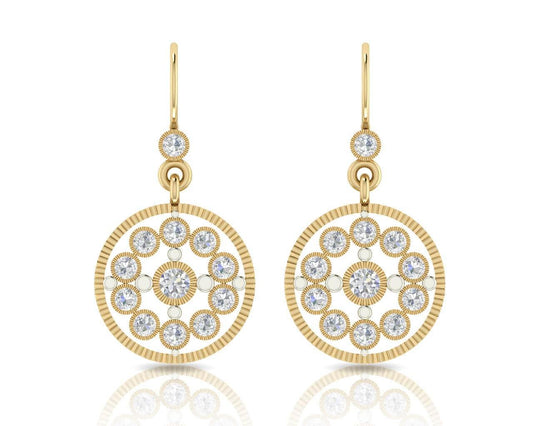 Bianca Diamond Earrings - Jewelslane
