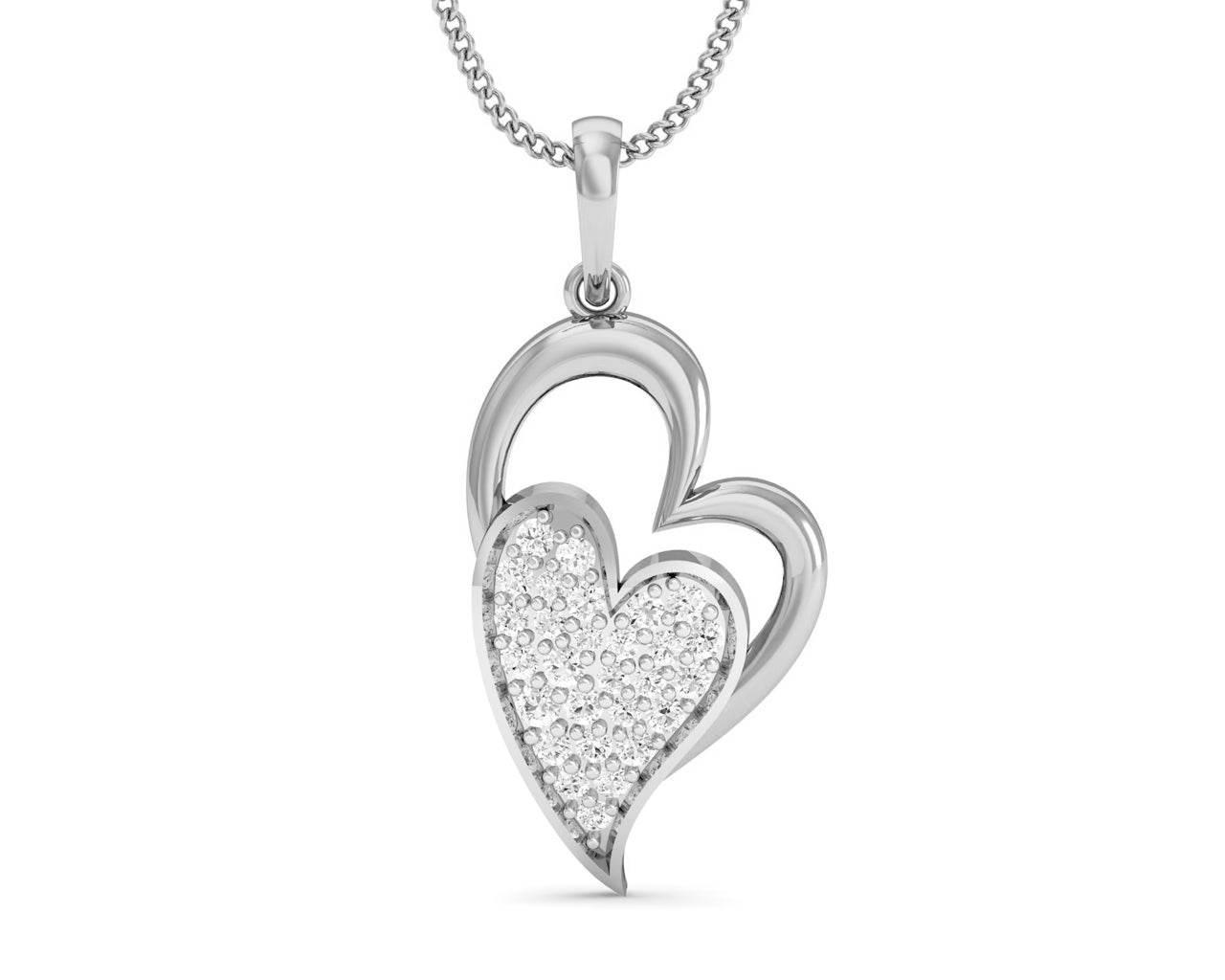 Carys Heart Pendant - Jewelslane