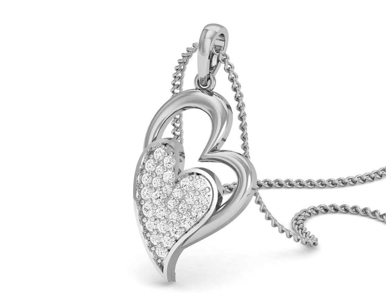 Carys Heart Pendant - Jewelslane