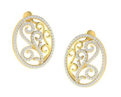Celeste Diamond Earrings - Jewelslane