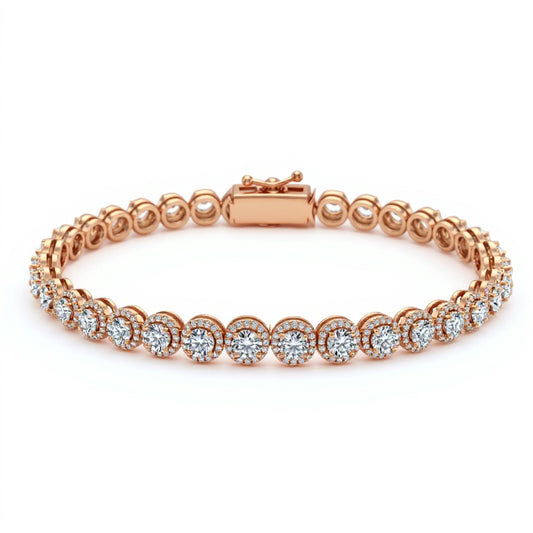 Celina Lab Grown Diamond Tennis Bracelet - jewelslane