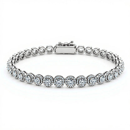 Celina Lab Grown Diamond Tennis Bracelet - Jewelslane